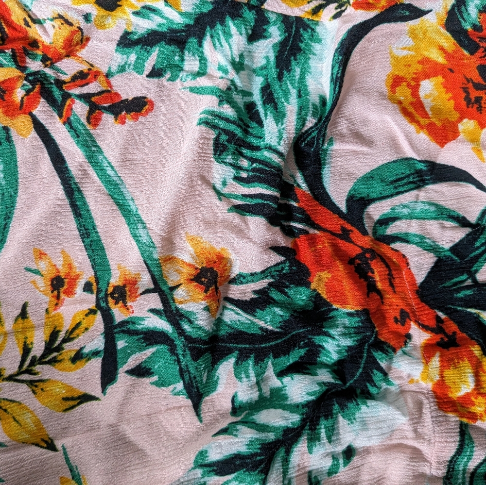 Extremely rare vintage Buffalo David Bitton Hawaiian shirt, XL